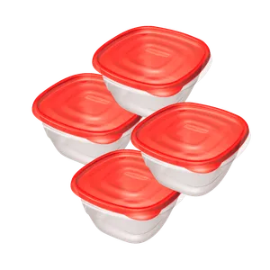 Set de Envases 8 Piezas Takealongs Rubbermaid (1.230 Ml)